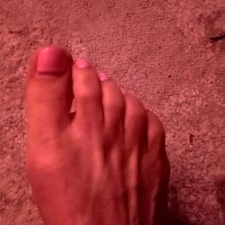 Solar Nails & Spa - The lady didn't even paint all the way down on her big toes