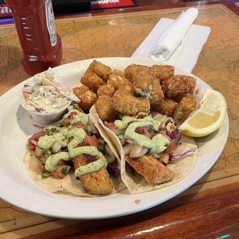 Briny Irish Pub - Mahi lunch tacos $10 - American Near Me - Pompano Beach, Florida Briny Irish Pub - Mahi lunch tacos $10 - American Near Me - Pompano Beach, Florida
