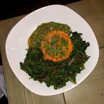 Divya's Kitchen - Carrot Risotto - Swiss Chard - Pesto - Vegan Near Me - New York, New York Divya's Kitchen - Carrot Risotto - Swiss Chard - Pesto - Vegan Near Me - New York, New York