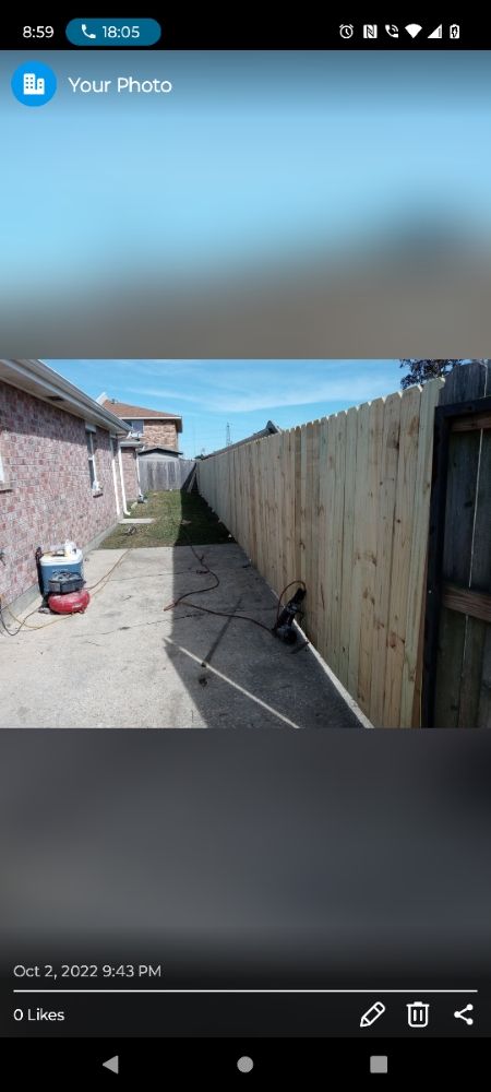 Slide of Jones property Improvement