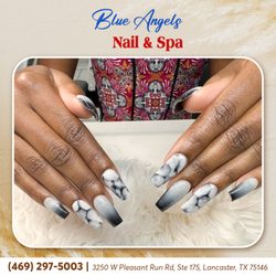 Blue Angels Nail & Spa - Make your nails the highlight of your autumn look!  These stunning nail designs are sure to turn heads. Ready to flaunt your fall style?