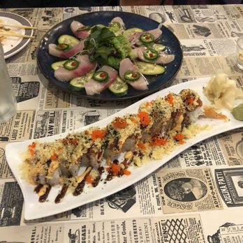 Koji Sushi - Yellowtail and Koji Fire - Sushi Bars Near Me - McKinney, Texas