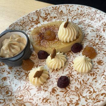 Ada's on the River - VANILLA-CHAI CREME BRULEE - Seafood Near Me - Alexandria, Virginia