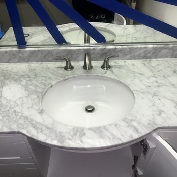 Johns Plumbing & Rooter - 48" vanity, faucet installed and thoroughly sealed - Plumbing Near Me Johns Plumbing & Rooter - 48" vanity, faucet installed and thoroughly sealed - Plumbing Near Me