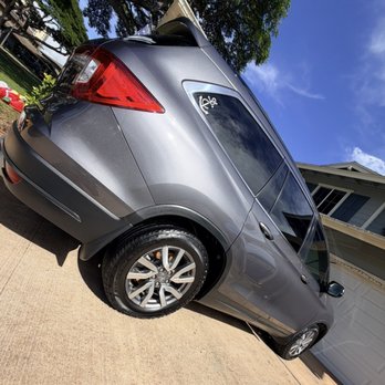 Slick Shine - Exterior detail and Waterspot removal. And also restore black trim with 3 month paint protection. - Auto Detailing Near Me - Honolulu, Hawaii Slick Shine - Exterior detail and Waterspot removal. And also restore black trim with 3 month paint protection. - Auto Detailing Near Me - Honolulu, Hawaii