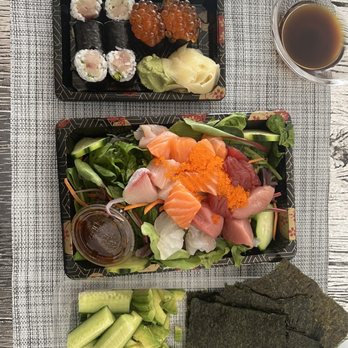 Toro sushi - Yellowtail roll yum! Ikura nigiri and sashimi salad (my fav :P) I added some seaweed, avocado and cucumber for hand rolls~ - Sushi Bars Near Me - Henderson, Nevada Toro sushi - Yellowtail roll yum! Ikura nigiri and sashimi salad (my fav :P) I added some seaweed, avocado and cucumber for hand rolls~ - Sushi Bars Near Me - Henderson, Nevada
