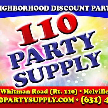 110 Party Supply - We deliver balloons and custom centerpieces to you! - Party Supplies Near Me - Melville, New York 110 Party Supply - We deliver balloons and custom centerpieces to you! - Party Supplies Near Me - Melville, New York