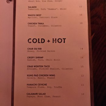 Sampan - 10/23 Menu - Asian Fusion Near Me - Philadelphia, Pennsylvania