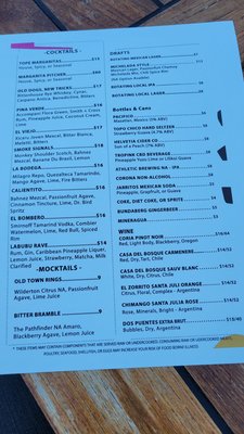 Menu photo 5 Tope Portland, OR