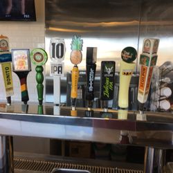 Funky Fries and Burgers - Lots of beer on tap