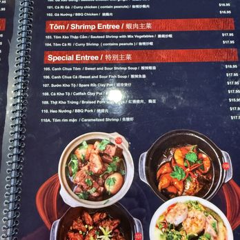 Saigon BBQ Noodle House - Main Entrees Menu - Vietnamese Near Me - San Francisco, California Saigon BBQ Noodle House - Main Entrees Menu - Vietnamese Near Me - San Francisco, California