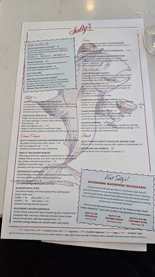 Menu photo 8 Salty’s at the SEA Seattle, WA