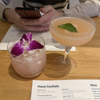 Pacific Catch - Special Mezcal drink and vodka shark fin - Seafood Near Me - San Francisco, California Pacific Catch - Special Mezcal drink and vodka shark fin - Seafood Near Me - San Francisco, California