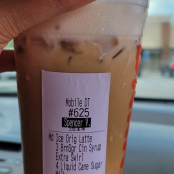 Dunkin' - Brown sugar cinnamon latte - Coffee & Tea Near Me - Grovetown, Georgia