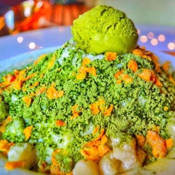 Manoa Bakery Cafe - Green Tea Bingsoo Bowl - Coffee & Tea Near Me - Annandale, Virginia Manoa Bakery Cafe - Green Tea Bingsoo Bowl - Coffee & Tea Near Me - Annandale, Virginia