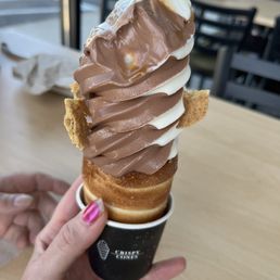Twist on traditional cone