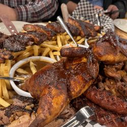 Big T's BBQ & Smokehouse - Platters to feed a crowd, and then some.