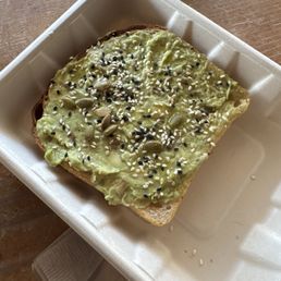 This sad slide of avacado toasts costs... that's right: $11! This sad slide of avacado toasts costs... that's right: $11!