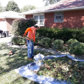 Diamond Cut Lawn Care - Cleaning up the landscape (leaf removal) - Landscaping Near Me - Granite City, Illinois Diamond Cut Lawn Care - Cleaning up the landscape (leaf removal) - Landscaping Near Me - Granite City, Illinois