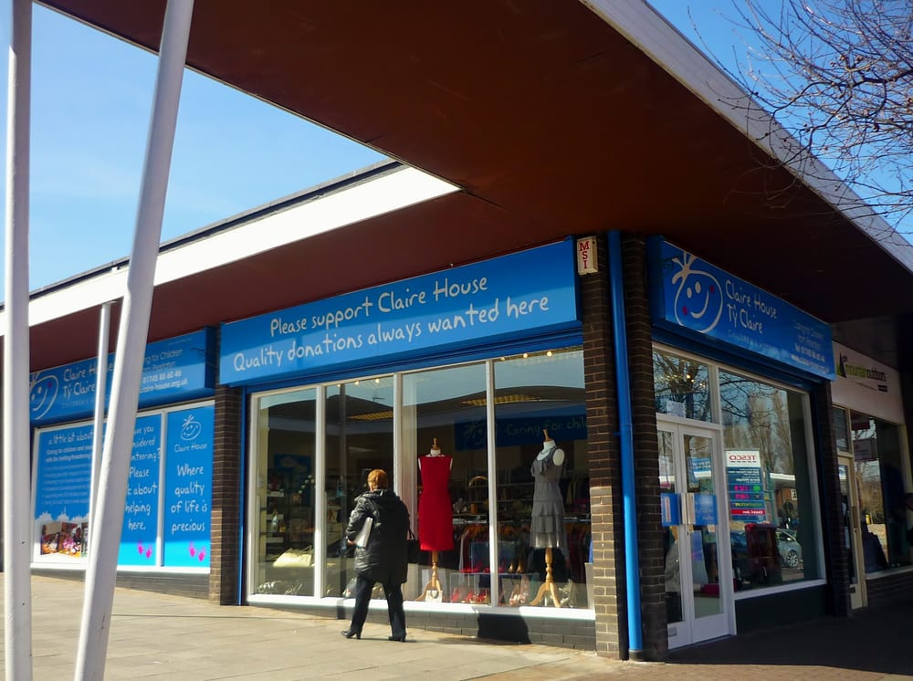 CLAIRE HOUSE CHILDREN’S HOSPICE Thrift Stores 30 High Street