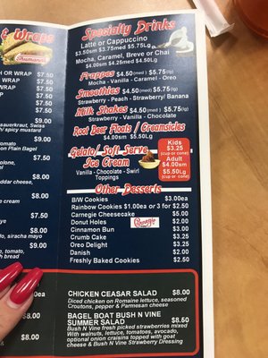 Menu photo 1 Bagel Boat Lake Wylie, SC Menu photo 1 Bagel Boat Lake Wylie, SC