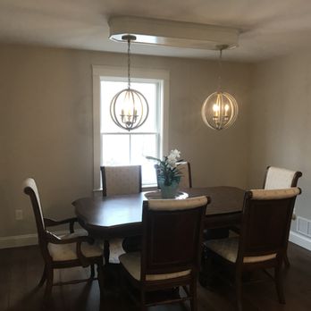 Blay Electric - Residential formal dining room. - Electricians Near Me Blay Electric - Residential formal dining room. - Electricians Near Me