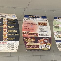 Port of Subs - Menu