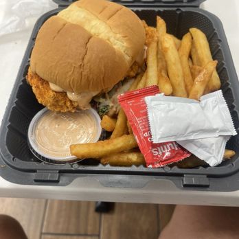 Chicken Thyme - Chicken sandwich and fries. - Chicken Shop Near Me - Concord, California