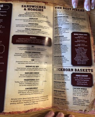 Menu photo 3 Buckhorn Saloon Lake, MI Menu photo 3 Buckhorn Saloon Lake, MI