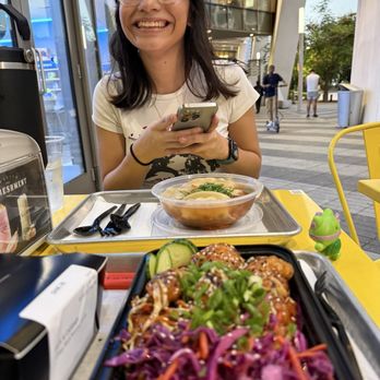 Brooklyn Dumpling Shop - (Teriyaki Bowl) (Dumplings in Broth Combo) - Asian Fusion Near Me - Miami, Florida