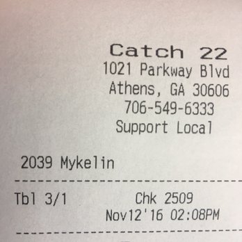 Catch 22 Gastropub - New American Near Me - Athens, Georgia