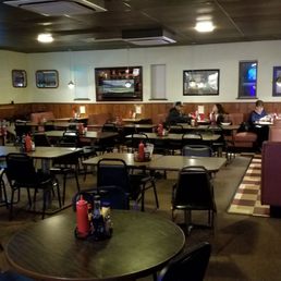 the inside of the restaurant