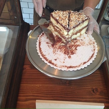 Parliament Chocolate - Samoa cake. The inner layer was full of ooey-gooey caramel. Loved that level! - Chocolatiers & Shops Near Me - Redlands, California Parliament Chocolate - Samoa cake. The inner layer was full of ooey-gooey caramel. Loved that level! - Chocolatiers & Shops Near Me - Redlands, California