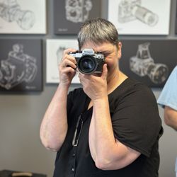 RecycledPhoto - My friend visiting from Ireland found a camera she's been searching years to find and she scored it at this lace! Woot!
