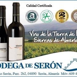 Bodega de Serón - Premio mejores Vinos de Almeria 2012-2013