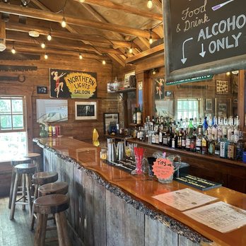 Northern Lights Saloon - Bar area - Restaurants Near Me - Polebridge, Montana Northern Lights Saloon - Bar area - Restaurants Near Me - Polebridge, Montana