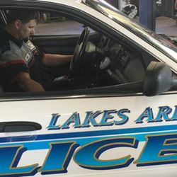 Lindstrom Motors Auto Service - We are happy to help the Lakes Area Police with Check Engine Light diagnostics