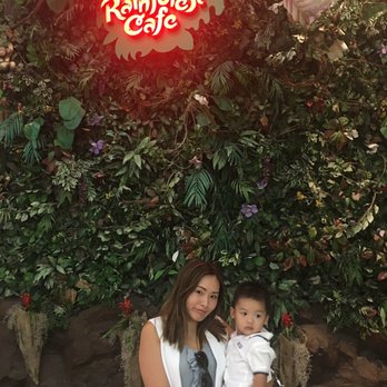 Rainforest Cafe - Front of the place inside Ontario outlet mall!! - American Near Me - Ontario, California