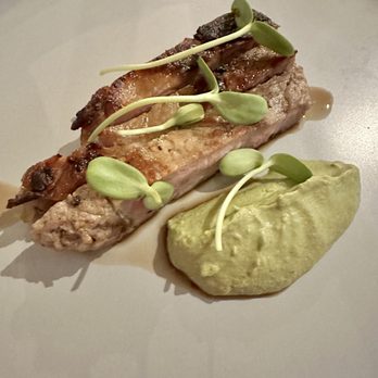 My Friend Fernando - Klingman Ranch pork chop, mole verde and pork jus - Mexican Near Me - Oakland, California My Friend Fernando - Klingman Ranch pork chop, mole verde and pork jus - Mexican Near Me - Oakland, California