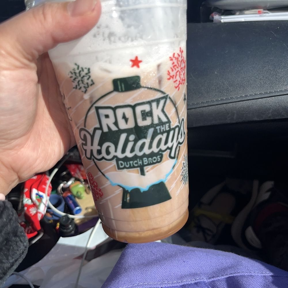 Ice Chocolate Milk with Banana Soft Top