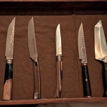 Barclay Prime - Knives to choose from - Steakhouses Near Me - Philadelphia, Pennsylvania