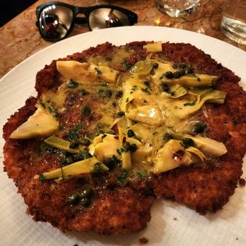 Cafe Fiorello - Chicken Milanese Picatta! - Italian Near Me - New York, New York