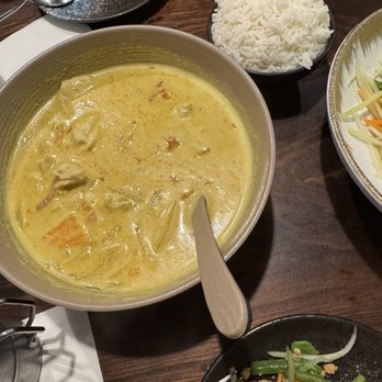 Siam Station - C1. Yellow Curry with Rice - Thai Near Me - Cupertino, California