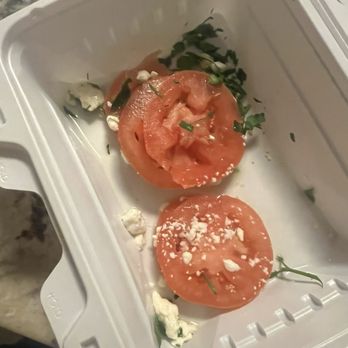 California Fish Grill - Tomatoes with feta side - horrendous - Seafood Near Me - San Diego, California California Fish Grill - Tomatoes with feta side - horrendous - Seafood Near Me - San Diego, California