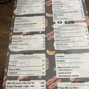 Guieb Cafe - Menu - New American Near Me - Aiea, Hawaii
