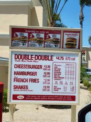 Menu photo 5 In-N-Out Burger Torrance, CA