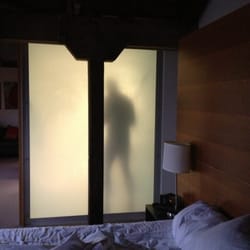 The Henry Jones Art Hotel - Enjoying the sleek shower pod