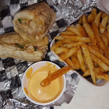 Speedy's Grub Shack - Chicken Philly with Cajun Fries - Fast Food Near Me - Cleveland, Ohio Speedy's Grub Shack - Chicken Philly with Cajun Fries - Fast Food Near Me - Cleveland, Ohio