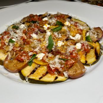 Carbone - Eggplant & Zucchini Scapece - Italian Near Me - Las Vegas, Nevada