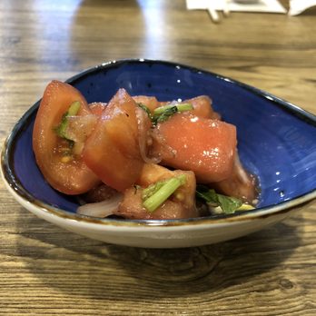 Jang Dok Dae - Appetizer / tomato salad - Korean Near Me - Flushing, New York Jang Dok Dae - Appetizer / tomato salad - Korean Near Me - Flushing, New York